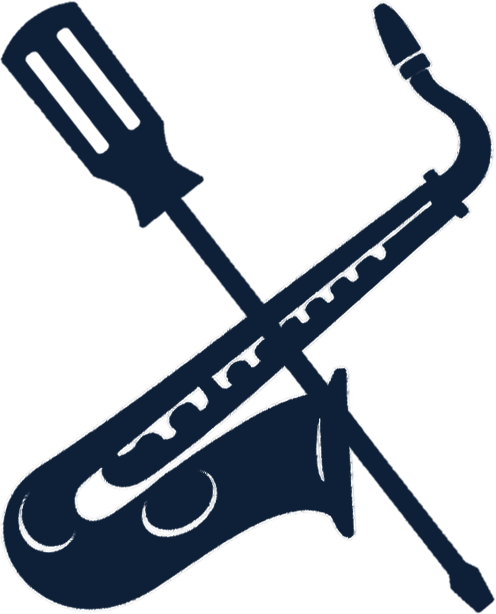 Det Lille Saxofonværksted - logo