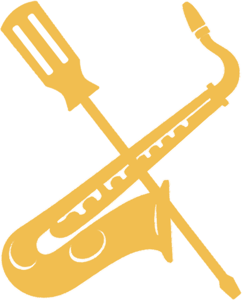 Det Lille Saxofonværksted - logo